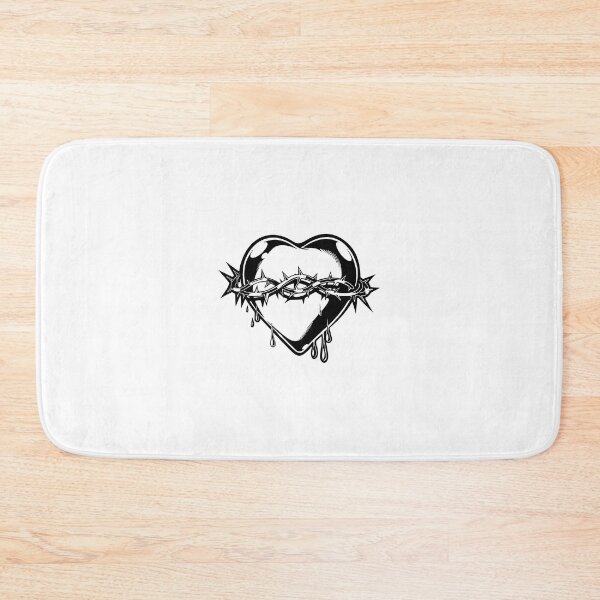 Item preview, NEO-CLASSIC TATTOO BLEEDING HEART designed and sold by sinobcreatives.