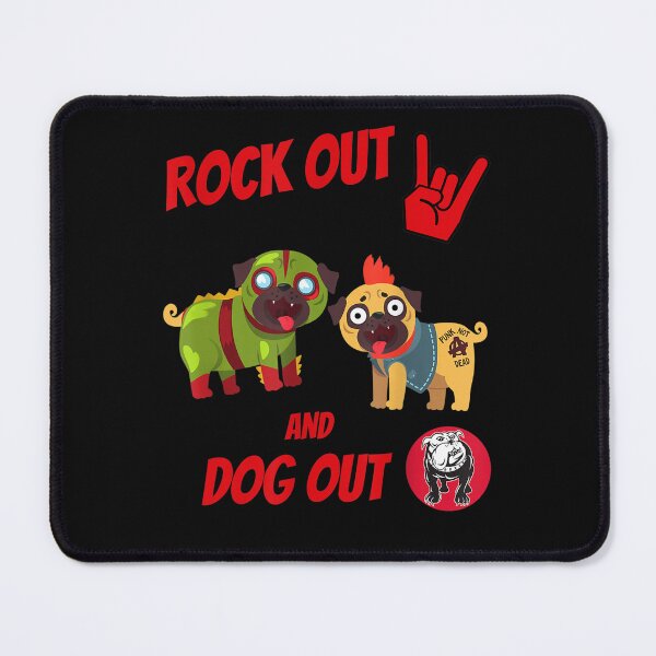 Item preview, Rock Out and Dogs Out Funny Woof designed and sold by KuylerKnight.