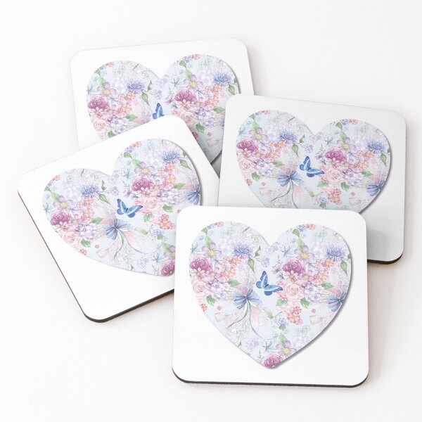 Item preview, Beautiful Watercolor Floral Heart designed and sold by silviaol.