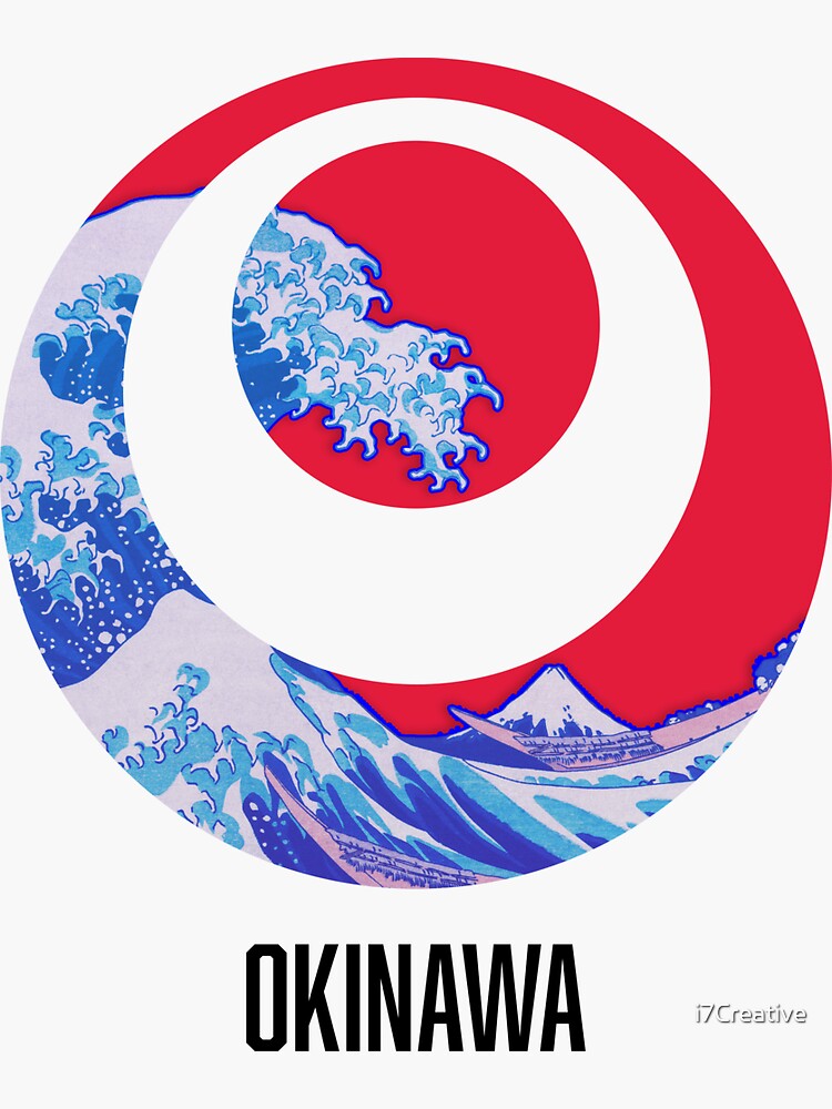 Okinawa Prefecture Japanese Symbol - Japanese - Magnet | TeePublic