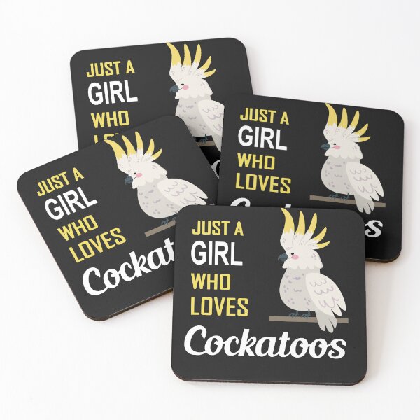Item preview, Just A Girl Who Loves Cockatoos designed and sold by SheIsAQueen.