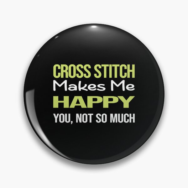 Item preview, Funny Happy Cross Stitch Stitching  designed and sold by CarolMald25738.