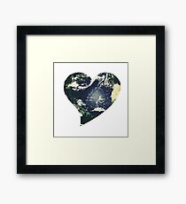 Earth Love Framed Print