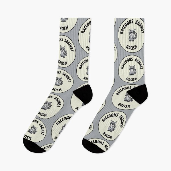 Item preview, Raccoons Against Racism - Anti Racist designed and sold by Picket Club.