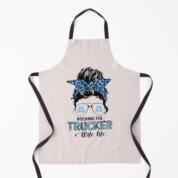 Item preview, Trucker Wife Life Hair Bun Bandana And Sunglasses Women designed and sold by KuylerKnight.