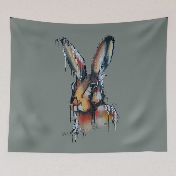 Item preview, Huntly Hare designed and sold by frankiegreigart.