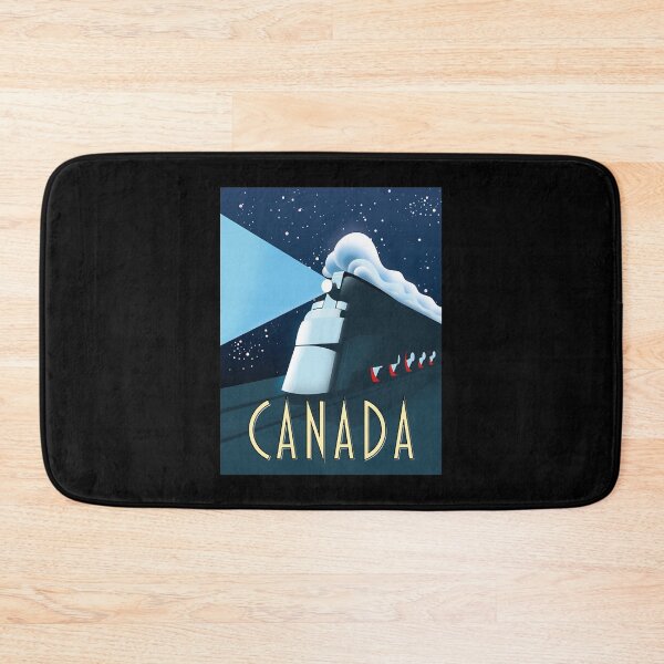 Item preview, Canada Locomotive travel poster  designed and sold by LoriClark29898.