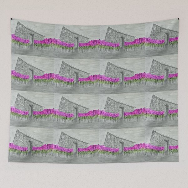 Item preview, Abandoned Barn Surrounded by Fireweed designed and sold by lisavonbiela.