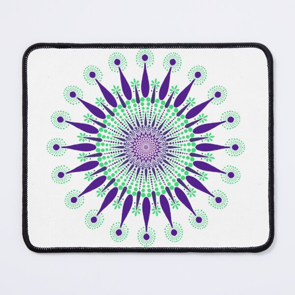 Item preview, Barney's Mandala designed and sold by RayneMoonchild.