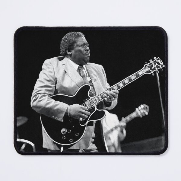 Item preview, B B King - BW Photograph designed and sold by ConcertImages.
