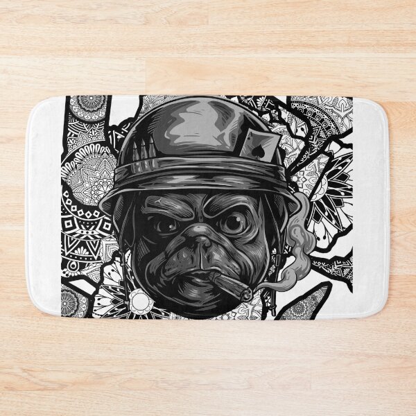 Item preview, Trippy Vietnam Pug designed and sold by CrossThunder.