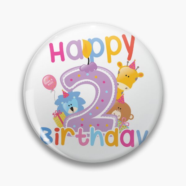 Item preview, Happy 2nd Birthday designed and sold by Newluck01.