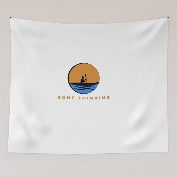 Item preview, Gone Thinking Shirt, Canoe Shirt, Canoeing T-shirt, Fisherman Gift, Fishing Shirt, Canoe Gift, Dad Fishing Gift, Canoe Lover designed and sold by CatchUriDesigns.