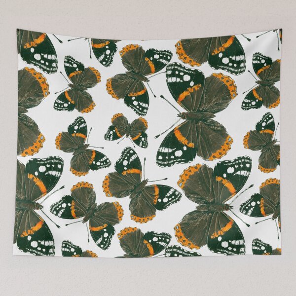 Item preview, Red admiral butterfly  pattern designed and sold by Katerina Mitkova Kirilova.