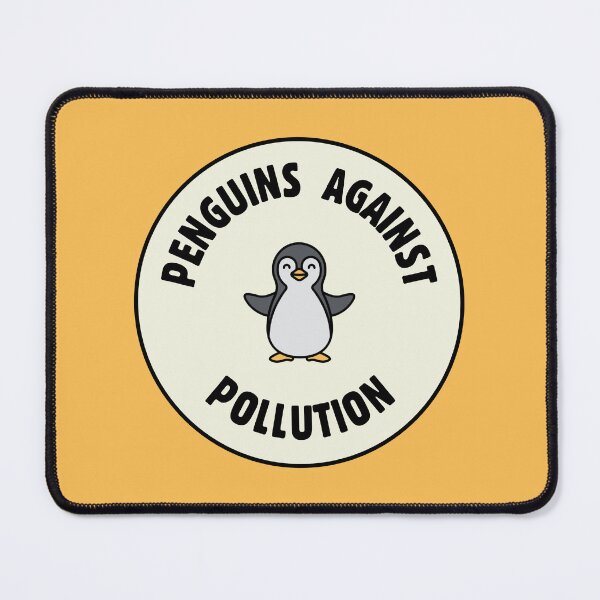 Item preview, Penguins Against Pollution designed and sold by Picket Club.
