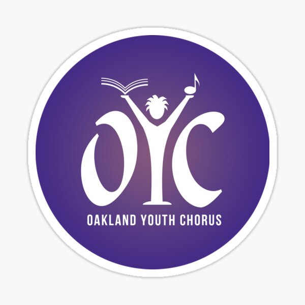 OYC Vintage Logo Sticker