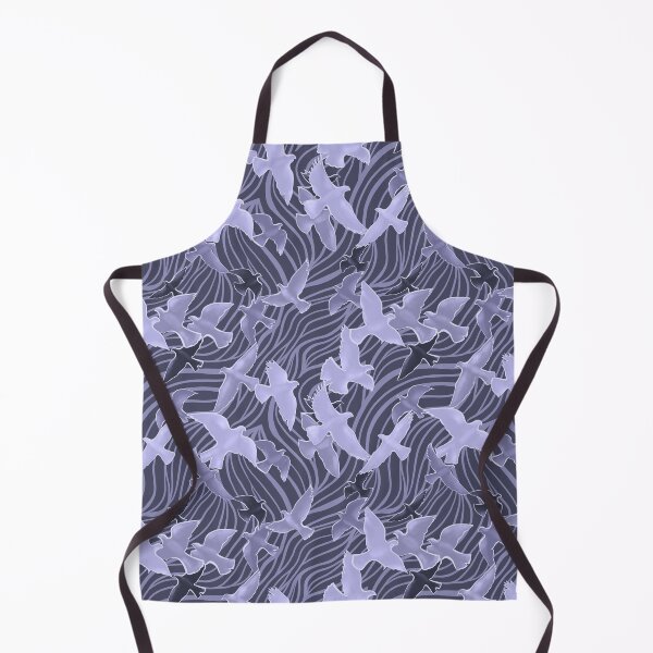 Item preview, Bird and Waves Purple designed and sold by Kella Hanna-Wayne.