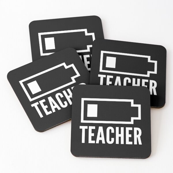Item preview, Low Battery Teacher - Favorite Teacher Gift, Teacher Humor, Professor Humor, Funny Professor, Funny Teacher, Funny Educator, Educator Humor designed and sold by jadedscientist.