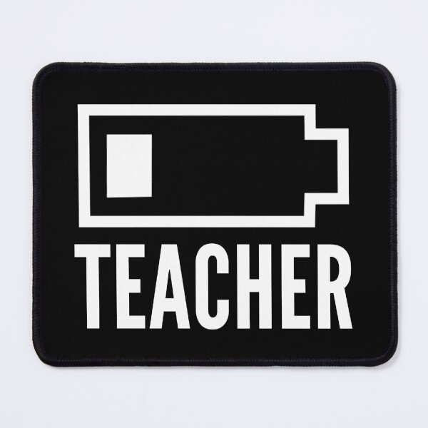 Item preview, Low Battery Teacher - Favorite Teacher Gift, Teacher Humor, Professor Humor, Funny Professor, Funny Teacher, Funny Educator, Educator Humor designed and sold by jadedscientist.