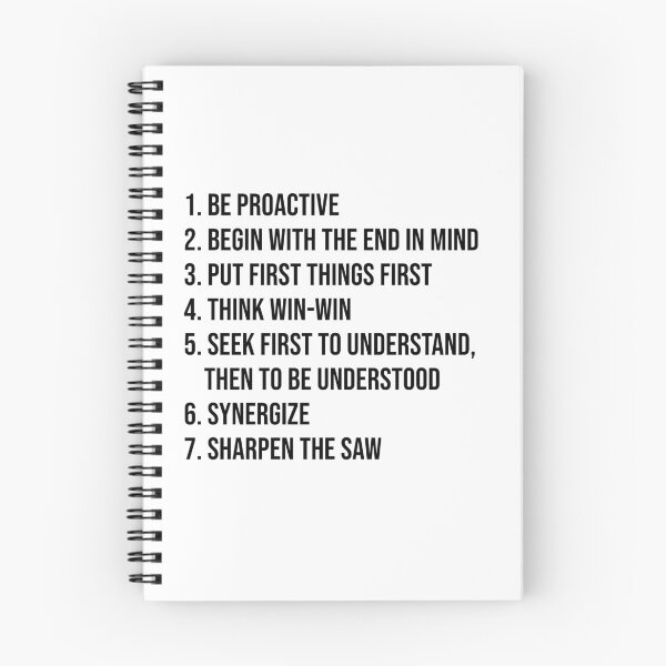 Item preview, 7 Habits designed and sold by RadicalAM.