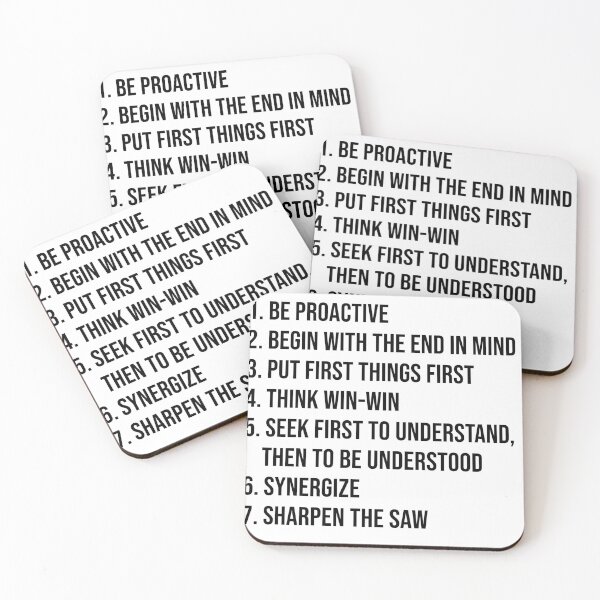 Item preview, 7 Habits designed and sold by RadicalAM.