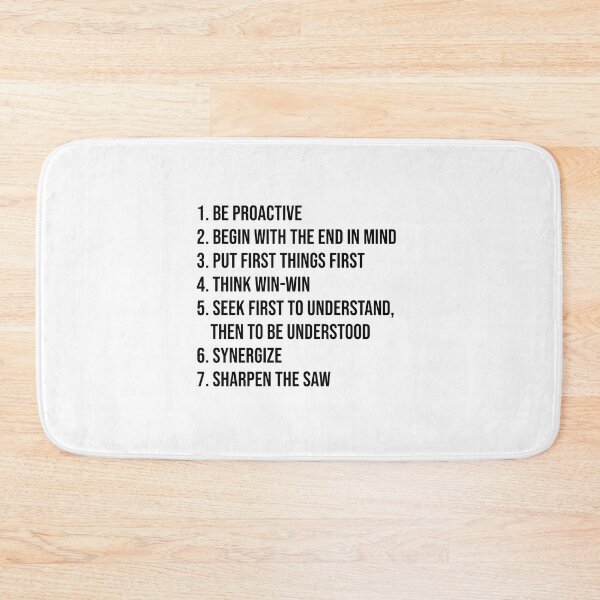 Item preview, 7 Habits designed and sold by RadicalAM.