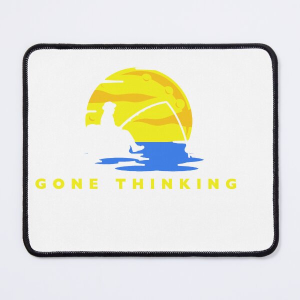 Item preview, Gone Thinking Shirt, Fishing Shirt, Fishin T-shirt, Fisherman Gift, Fisherman Outfit, Fisherman Gift, Dad Fishing Gift, Funny Fishing Gift designed and sold by CatchUriDesigns.