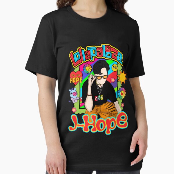 Artikel-Vorschau von BTS J Hope Jack In The Box 2022 T-Shirt, Hope World Lollapalooza, Hobipalooza Shirt, JHope Merch, JHope Lollapalooza, BTS JHope Two Sided, designt und verkauft von Garland MKnottJr.