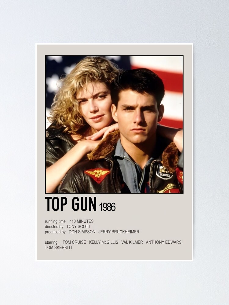 "TOP GUNS 1986" Poster for Sale by anniewolfe Redbubble