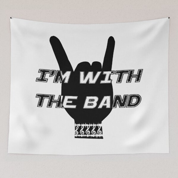Item preview, Im With The Band designed and sold by molamode.