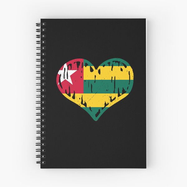 Item preview, Togo Flag Heart Love designed and sold by rafaeltto.