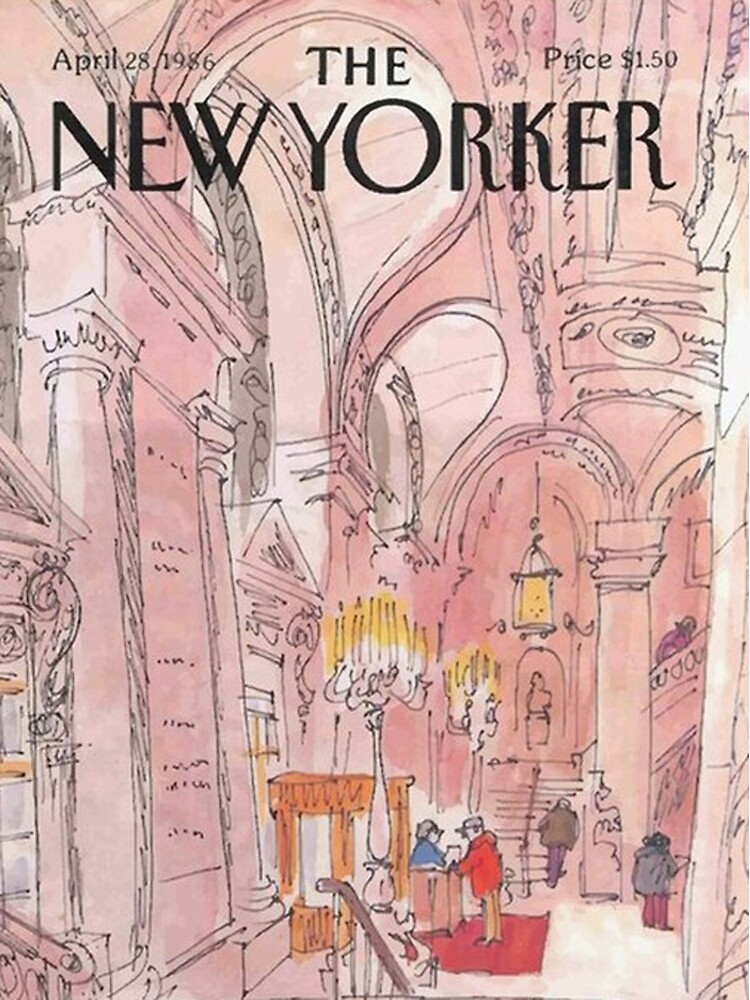 Discover The New Yorker - 04-1986 Premium Matte Vertical Poster