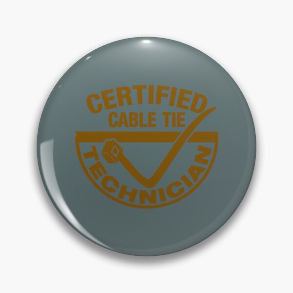 Item preview, CERTIFIED ZIP TIE TECHNICIAN designed and sold by HandiLisandro.