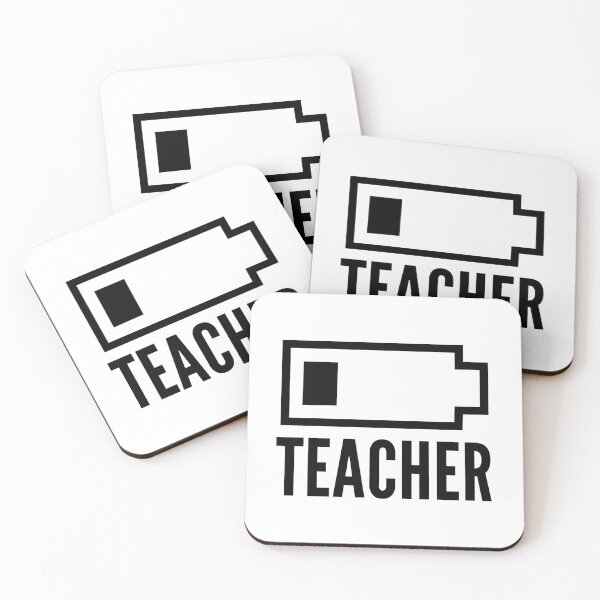 Item preview, Low Battery Teacher - Teacher Humor, Favorite Teacher Gift, Professor Humor, Funny Professor, Funny Teacher, Funny Educator, Educator Humor designed and sold by jadedscientist.