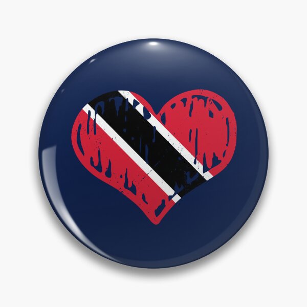 Item preview, Trinidad _ Tobago Flag Heart Love designed and sold by rafaeltto.