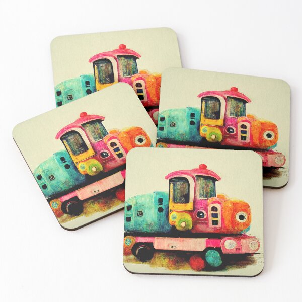 Item preview, Colorful Toy Tain designed and sold by 2Piglets.