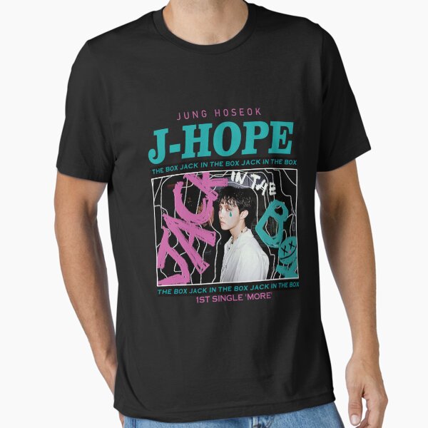 タグ付き！BTS J-HOPE ホソク jack in the box Tシャツ BTS J Hope Jack In The Box 2022 Tee, Hope World Lollapalooza
