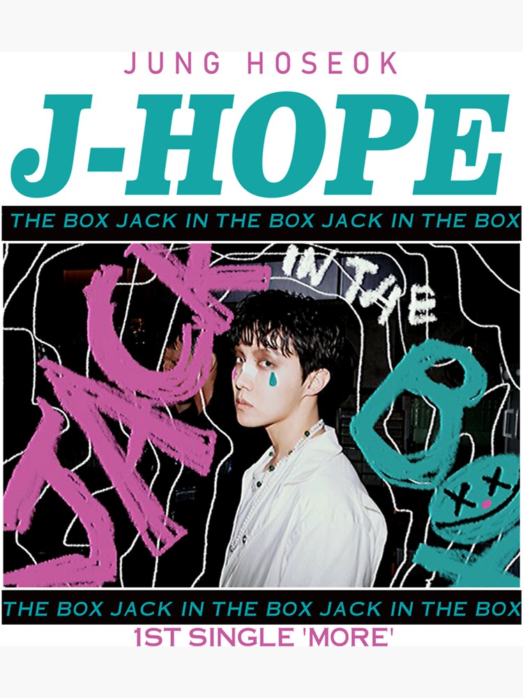 J-HOPE LOLLAPALOOZA More ( Jack in the Box ) - Jhope - Magnet