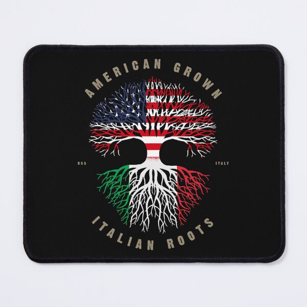 Item preview, American Grown Italian Roots Italy Flag designed and sold by lhkmmo44.