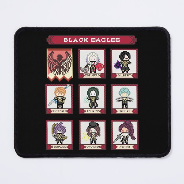Item preview, Mens Womens Fire Emblem Three Houses Black Eagles House Pixel Parody Funny Fans designed and sold by VanKim.