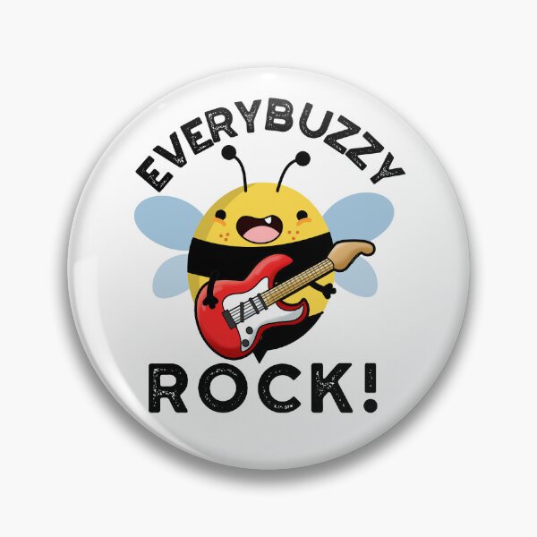 Item preview, Every Buzzy Rock Funny Bee Puns  designed and sold by punnybone.