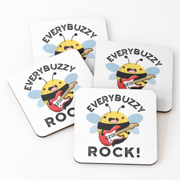 Item preview, Every Buzzy Rock Funny Bee Puns  designed and sold by punnybone.