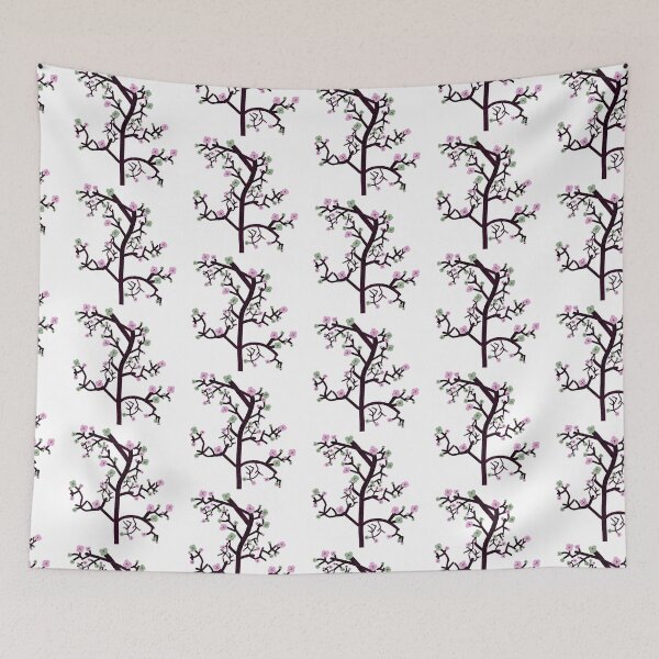 Item preview, Blooming tree Sticker 2.0 designed and sold by Red Crate.