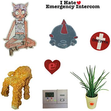 Artwork thumbnail, Emergency Intercom Merch Sticker Pack by Not a front for Large Explosives..