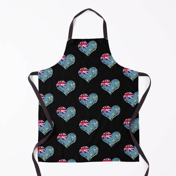 Item preview, Tuvalu Flag Heart Love designed and sold by rafaeltto.