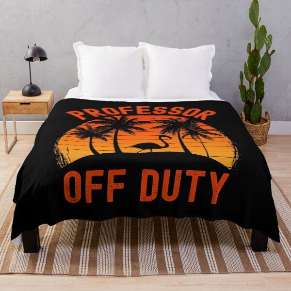 Item preview, Professor Off Duty - Funny Professor Retirement, Retirement Teacher, Retired Professor, Professor Sabbatical, Teacher Summer Break, Teacher Summer Vacation, Retired Teacher designed and sold by jadedscientist.