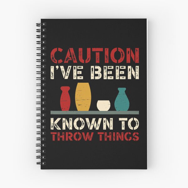 Item preview, Caution I've Been Known To Throw Things designed and sold by DNW-art.