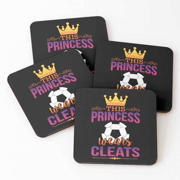 Item preview, This Princess Wears Cleats Gift Women Girls Soccer Essential T-Shirt designed and sold by gusplawn5.