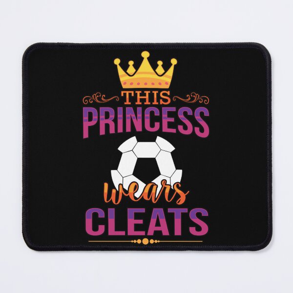 Item preview, This Princess Wears Cleats Gift Women Girls Soccer Essential T-Shirt designed and sold by gusplawn5.