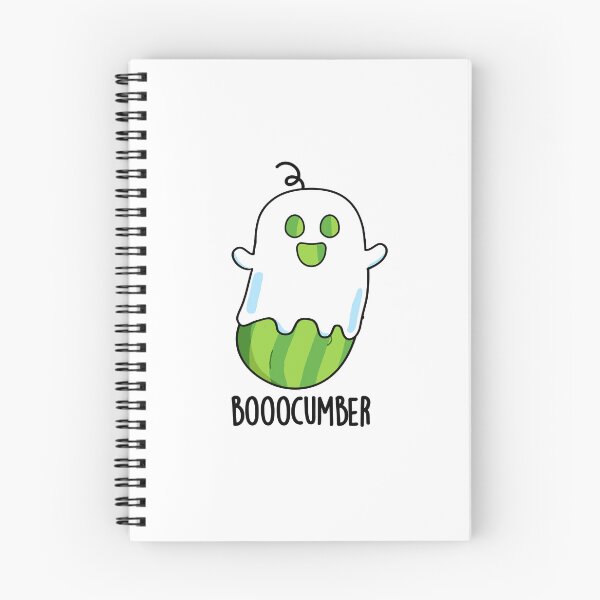 Item preview, Booocumber Ghost Funny Cucumber Puns  designed and sold by punnybone.